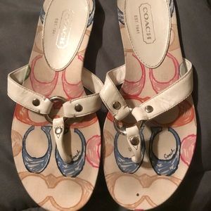 Coach sandals